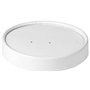 DeinPack Gobelets jetables bio en carton à emporter avec couvercle blanc I Gobelet avec revêtement intérieur PLA Gobelet à soupe