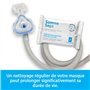 SomnoSept Lot de 3 paquets de 72 lingettes nettoyantes pour masque CPAP sans parfum