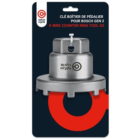 Optio Cycle Clé Boîtier de Pédalier pour Bosch Gen 2 - Démonte Pignon et Outil pour Pédalier | Clé Pédalier Robuste pour Entreti