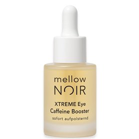 mellow NOIR XTREME Eye Caffeine Booster 15 ml - Sérum pour les yeux gonflés et fatigués - Contre les cernes et les poches sous l