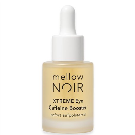 mellow NOIR XTREME Eye Caffeine Booster 15 ml - Sérum pour les yeux gonflés et fatigués - Contre les cernes et les poches sous l