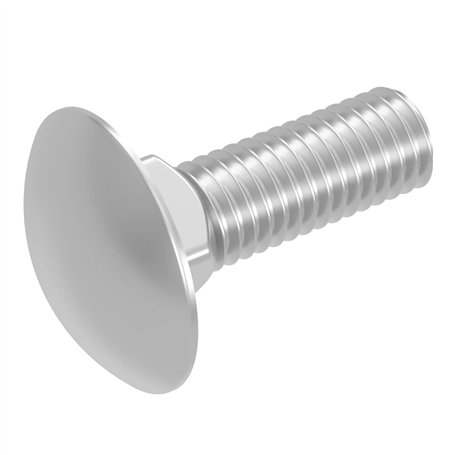 SECCARO Lot de 20 vis de serrure M8 x 25 mm