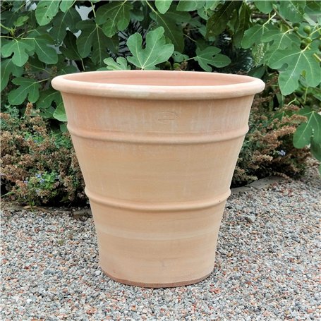 Pot de fleurs en terre cuite de 50 cm de haut