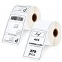 Leyf 100 mm x 150 mm – Étiquettes thermiques – Auto-adhésives – Noyau de 1" – Lot de 2 rouleaux d'étiquettes x 370 pièces par ro