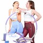 Whoola - Cerceau Hula Hoop pour adulte I Pneu Hoola Hoop de haute qualité pour les débutants | Noyau en acier inoxydable de qual