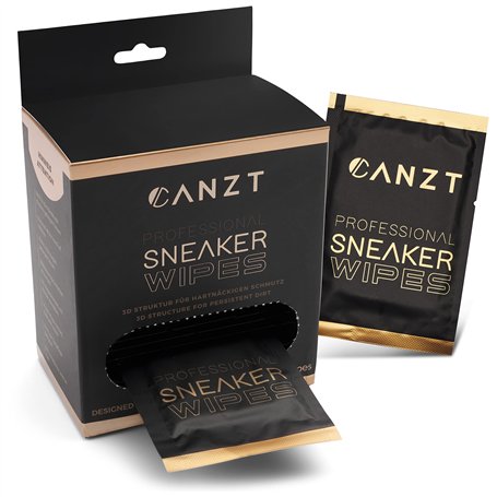 Canzt Sneaker Wipes – Lingettes Nettoyantes pour Chaussures