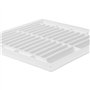Grille d'aération en plastique avec protection anti-nuisibles intégrée pour grille d'aération de 15,2 cm - Couvercle de ventilat