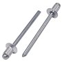 SKIR'CO (500 pièces) Rivets aveugles en aluminium à tête fraisée 4