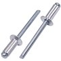 SKIR'CO (50 pièces) Rivets aveugles à tête fraisée en aluminium 4.8 x 12 mm Mandrin en acier Rivets pop