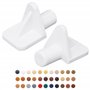 SKIR'CO Lot de 50 chevilles de support d'étagère en plastique de 5 mm
