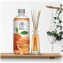 Recharge de Diffuseur Orange 500ml - Diffuseur de Parfum d'Ambiance à l'Huile Essentielle d'Orange Naturelle - Idéal pour Aromat