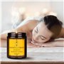 Bougie de Massage Monoï de Tahiti 100g - Bougie de Cire de Soja - Mélange d'Huiles de Noix de Coco & de Monoï de Tahiti - Oléoré