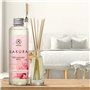 Recharge Diffuseur Roseaux de Sakura 200ml - Naturel Fragrance Fraîche et Durable - Désodorisant - Aromathérapie - Parfum de Amb