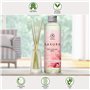 Recharge Diffuseur Roseaux de Sakura 200ml - Naturel Fragrance Fraîche et Durable - Désodorisant - Aromathérapie - Parfum de Amb