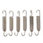 VILLCASE Lot de 6 ressorts d'échappement pour moto en acier inoxydable avec chambre d'expansion Collecteur de liaison Tuyau Ress