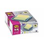 90 Feuilles (101 mm x 101 mm) Jaune Canari - pour le Bur