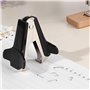 Eagle Mini Ôte-agrafes Bureau Dégrafeur Document pour Enlever des Agrafes en Acier Inoxydable Lot de 3 Noir