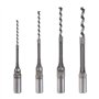OTOTEC 4pcs Kit de Forets à Trou Carré pour Travail du Bois