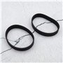 OTOTEC 2610389040 HTD201-3M Lot de 2 courroies d'entraînement en caoutchouc à 67 dents à boucle fermée compatible avec SKIL 1500
