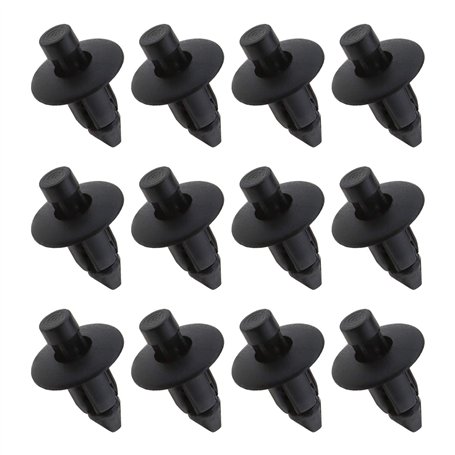 50pcs Seuil de Jupe Latérale Pare-Chocs Véhicule Clips de Garniture Rivets Type Poussoir en Plastique 96057846