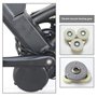 3pcs Engrenages Planétaires de Moteur de Moyeu de Roue de Vélo Électrique à 36 Dents avec Roulement Compatible avec Bafang Moteu
