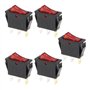 OTOTEC 5 Pièces Interrupteur Marche/arrêt 3 Broches pour Réfrigérateur de Camping 12 V 20A 220 V Interrupteur à Bascule pour Pet