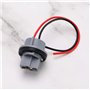 EMSea Lot de 2 Douilles d'ampoule T20 7440 - Adaptateur de Support de Lampe - Connecteur de câblage pré-câblé pour Voiture, Cami