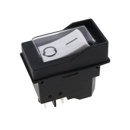 EMSea 1 Pièce Interrupteur électromagnétique à Bascule YH02-A à 4 Broches Compatible avec KEDU KJD16 Divers équipements de Machi