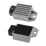 YINETTECH 12V Redresseur de Régulateur de Tension à 4 Broches Compatible pour Moteur GY6 50cc 125cc 150cc Vélomoteur Scooter VTT