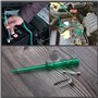 YINETTECH Testeur de Circuit Électrique de Voiture DC 6V/12V/24V avec Lampe d'essai de Pince Crocodile Câble Bobine pour Vérifie