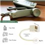 YINETTECH Lot de 4 répartiteurs téléphoniques bidirectionnels mâle vers femelle RJ11 6P4C