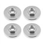 YINETTECH Lot de 4pcs Écrous à Bride pour Meuleuse d'angle M14 Compatible avec 125/150/180/230 Meuleuses d'angle de Type Disque