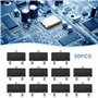 YINETTECH 50pcs BC807 BC817 Transistor Amplificateur de Commutation SOT23 Transistor de Faible Puissance Projet de Bricolage Éle