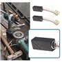 VGOL 2 Paires de Balais de Charbon Moteur Compatible avec Hitachi Compatible avec Makita Compatible avec Milwaukee Compatible av