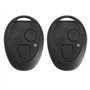 VGOL Lot de 2pcs Coques de Clé à Distance à 2 Boutons Compatible avec Rover 75 MG ZT Compatible avec Land Rover Discovery Téléco