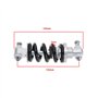VGOL 2pcs 125mm Amortisseur Arrière 750LBS Amortisseur Moto Amortisseur Ressort Entretoises Bobine Assemblage Accessoire pour AT