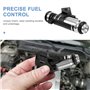 Oewnvmd 4Pcs Injecteur de Carburant Essence pour Berlingo C2 C3 206 Partner 1.1 IPM002,1984.C9,0280158057