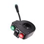 Micvtve Commutateur de Clignotant de de de Guidon éTanche de Scooter éLectrique pour Accessoires de Scooter éLectrique/Pro