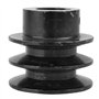 Giilayky Poulie à Courroie en V AléSage Double Rainure pour Moteurs 168F 170F GX110 GX120 GX160 GX200 7HP ATV Go Kart