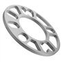 Qeunrtiy 4 PièCes Entretoises de Roue en Aluminium Cales Plaque Entretoises de Roue Automatique 5Mm Goujon pour 4X100 4X114.3 5X