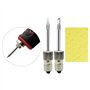 Iegefirm Pointes de Soudure TêTe de Fer à Souder USB Pointes de Fer à Souder de Remplacement TêTe de Soudage pour Interface E10