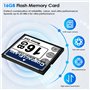 Gokelomg Professional Carte mémoire flash compacte 16 Go (Whiteandblue)