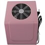 Geieold Nail Aspiration Collecteur de PoussièRe Ventilateur Aspirateur Manucure Machine Outils Art Manucure Salon Outils Rose EU
