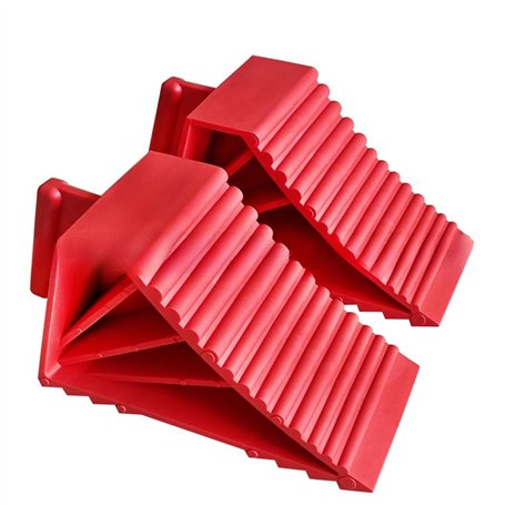 OVNSHVN Lot de 2 Cales de Roue en Plastique Très Résistantes