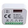 HiCOZZIE Récepteur Universel RX Multifréquence 300-868 MHz 2CH 12 V 24 V Module de Relais Télécommande de Porte de Garage 433,92
