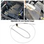 eMagTech Jauge d'huile Moteur de Voiture Remplacement T40178 Compatible avec Audi A4 A5 A6 2.0/3.2/4.2 litres Outil de Jauge de 