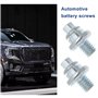 eMagTech 2 Pièces Boulons de Batterie pour Borne Latérale de Voiture Pièce de Rechange pour Batterie de Voiture Vis de Batterie 