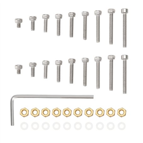 eMagTech 1 Kit de Montage de Cartouche de Tête de Platine Cartouche de Tête de Platine Phono Vis M2