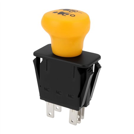 eMagTech Interrupteur de Prise de Force 5 Broches Compatible avec John Deere LX172 LX173 LX176 LX178 LX186 LX188 Compatible avec