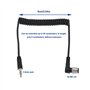 eMagTech Lot de 2 câbles de déclencheur d'appareil photo 3,5 mm vers N1 compatibles avec MC-30 Compatible avec Nikon Series éten